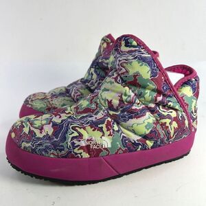 THE NORTH FACE Youth THERMOBALL TRACTION BOOTIES US 3 Kid's Pink Puffer Boot